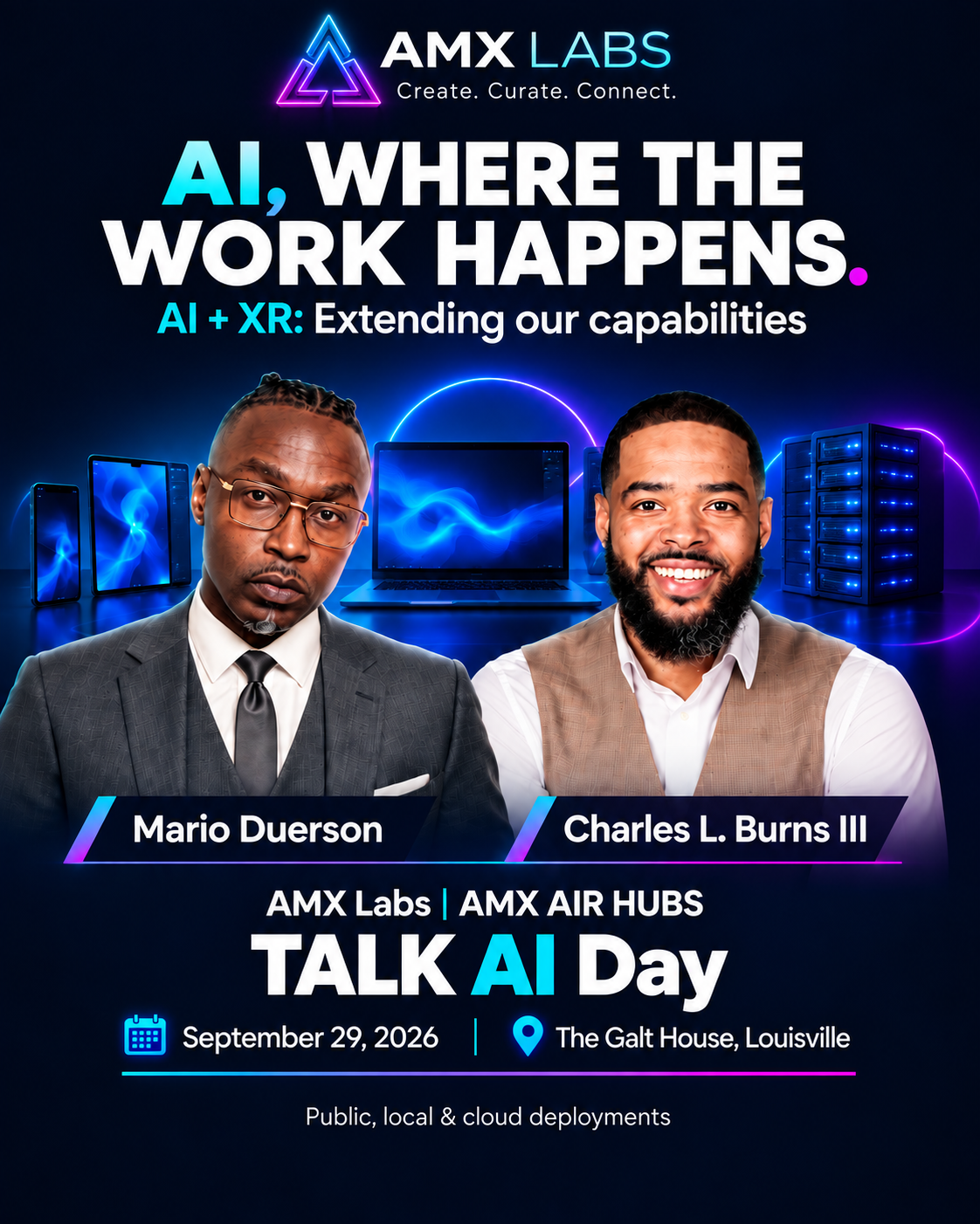 TALK AI Day featuring Mario Duerson and Charles L. Burns III